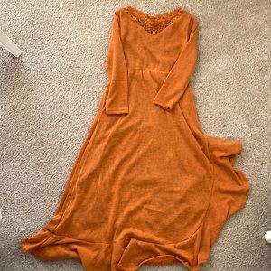 Joyfolie Avoinne sunset gold dress